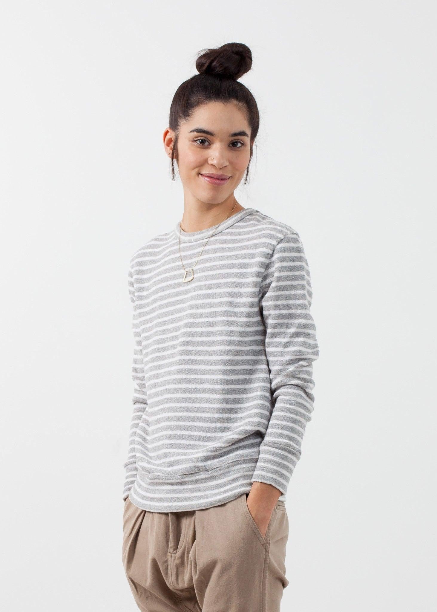 Striped Pullover.