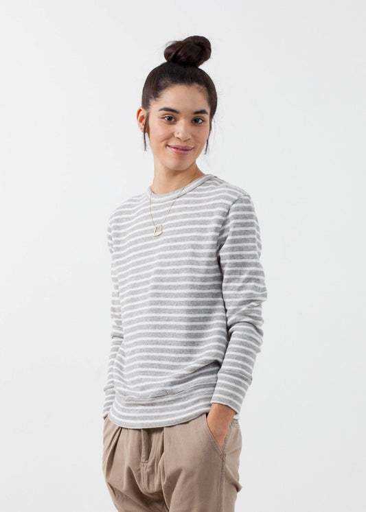 Striped Pullover.