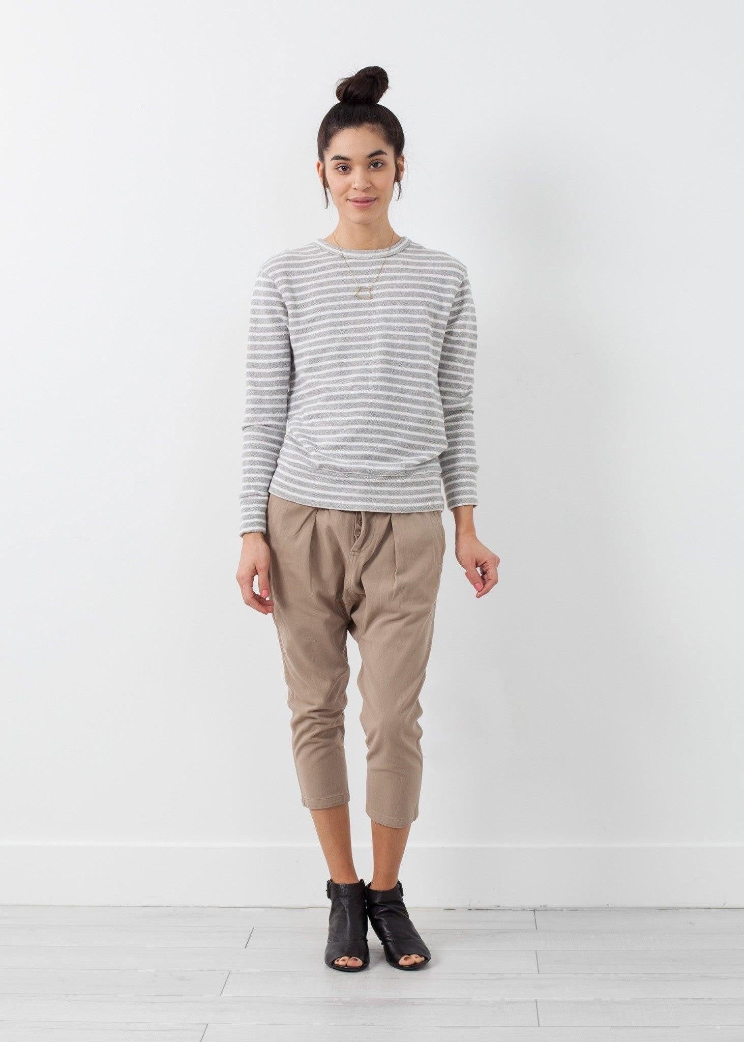 Striped Pullover.