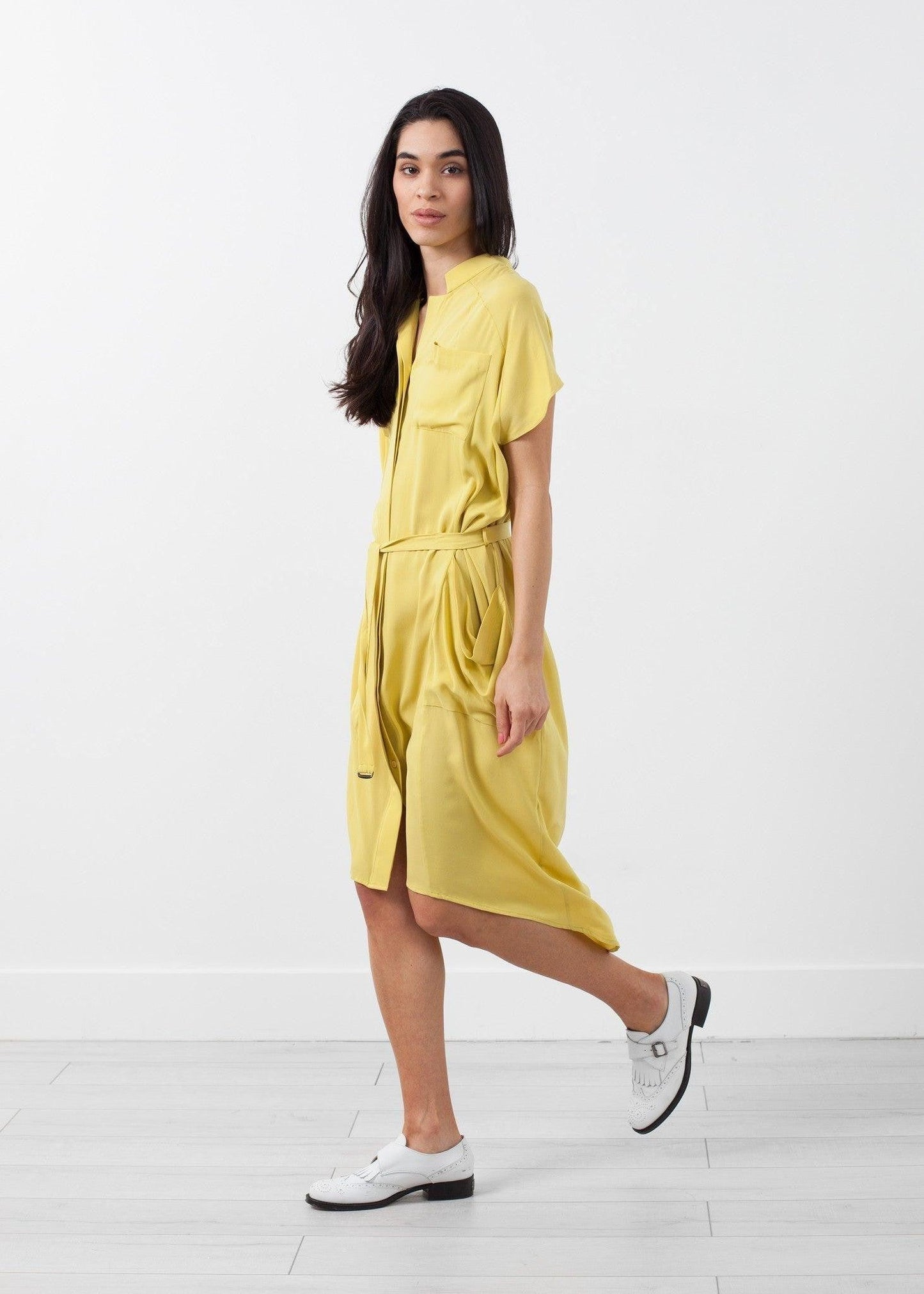 Ultime Silk Shirt Dress.