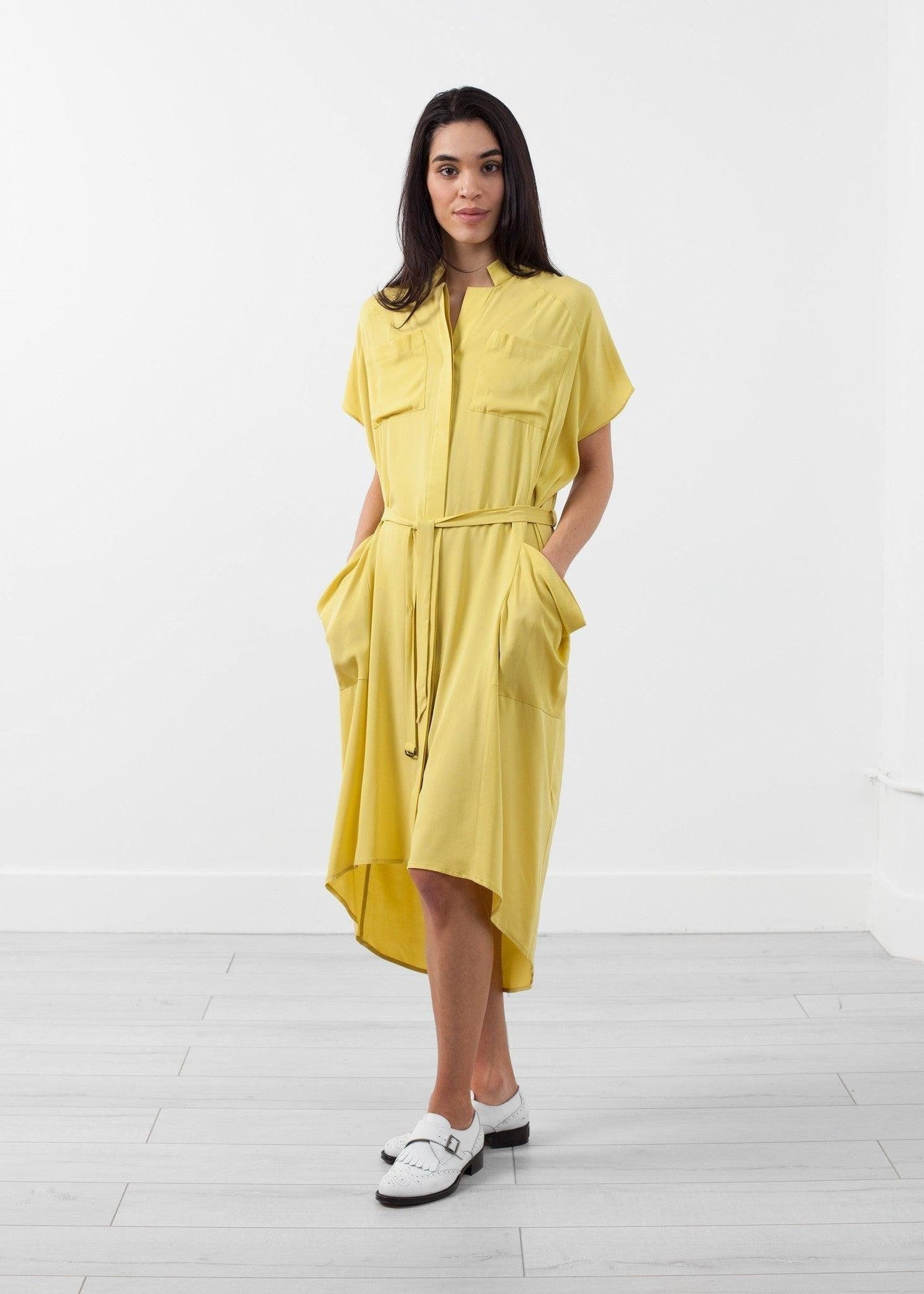 Ultime Silk Shirt Dress.