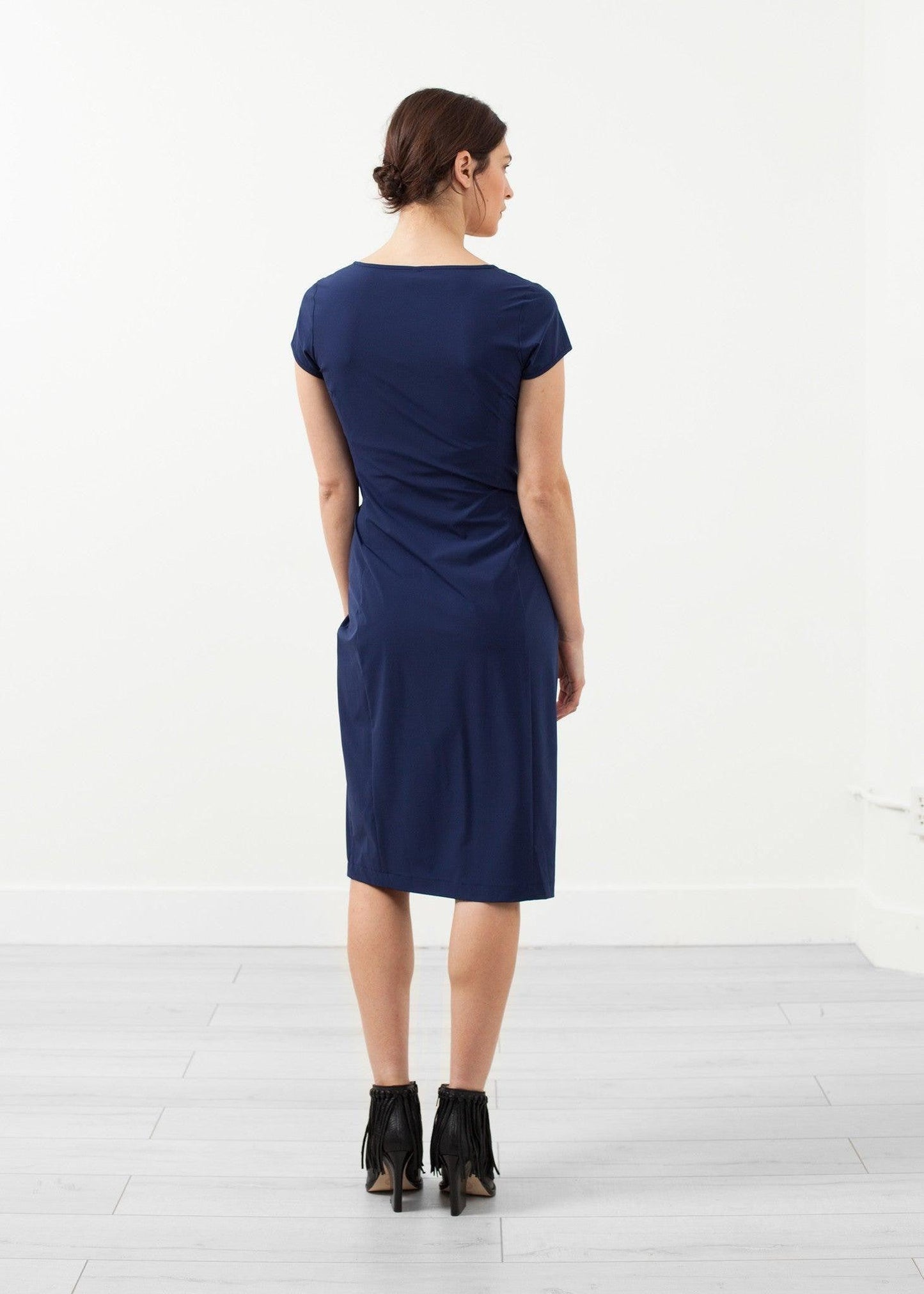 V-Neck Twist Dress.