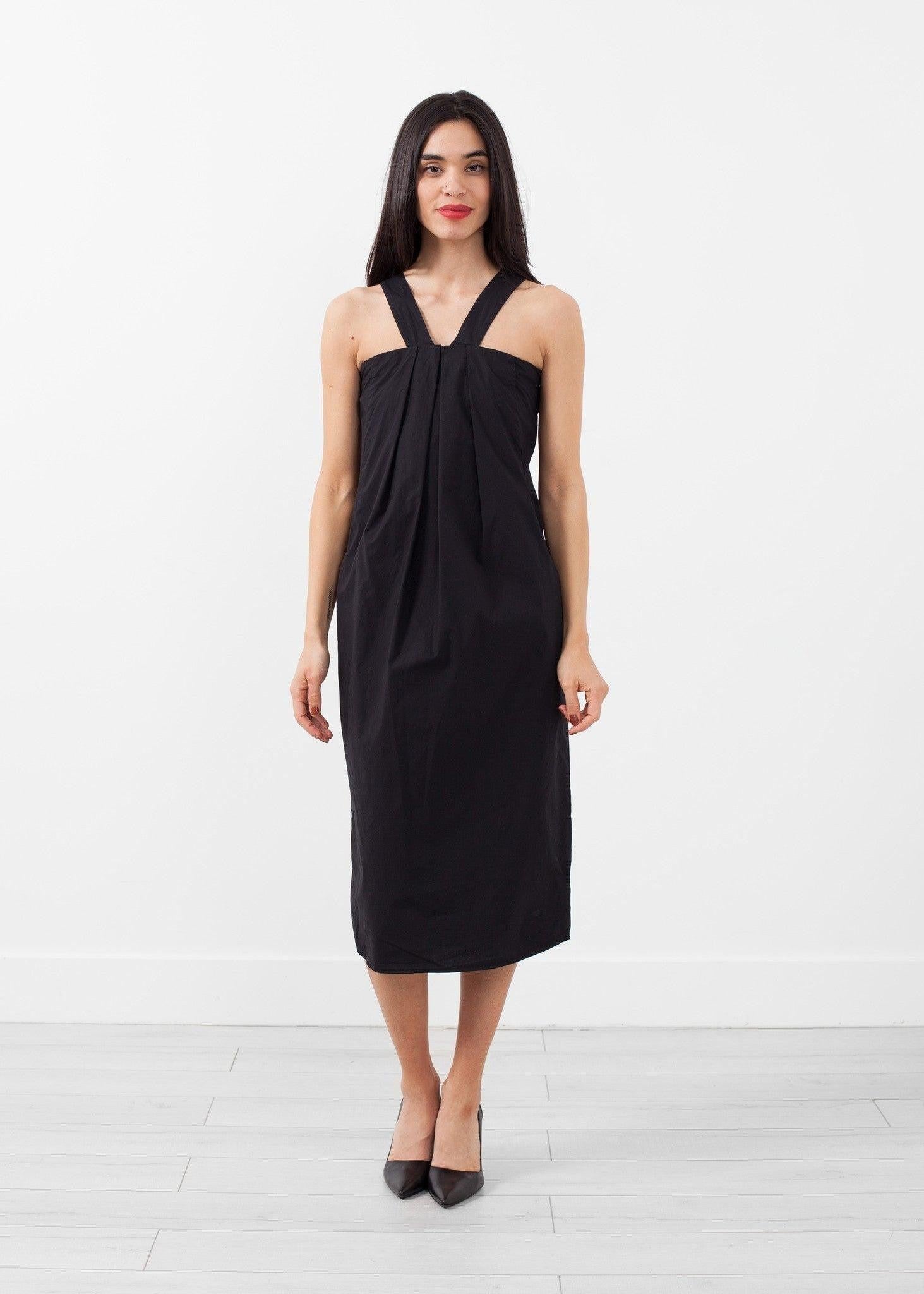 V-Strap Pocket Dress.