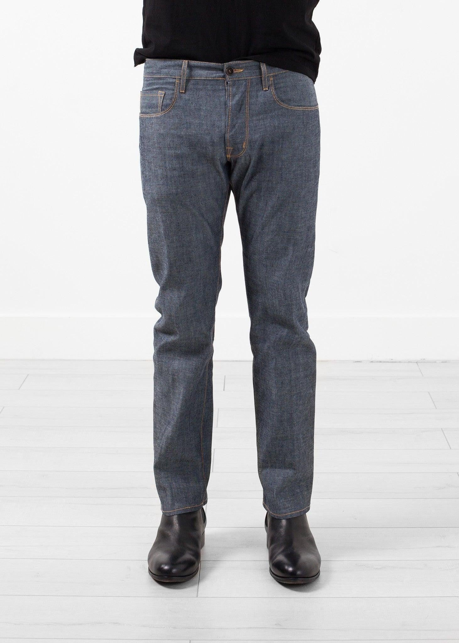 Washed Denim.