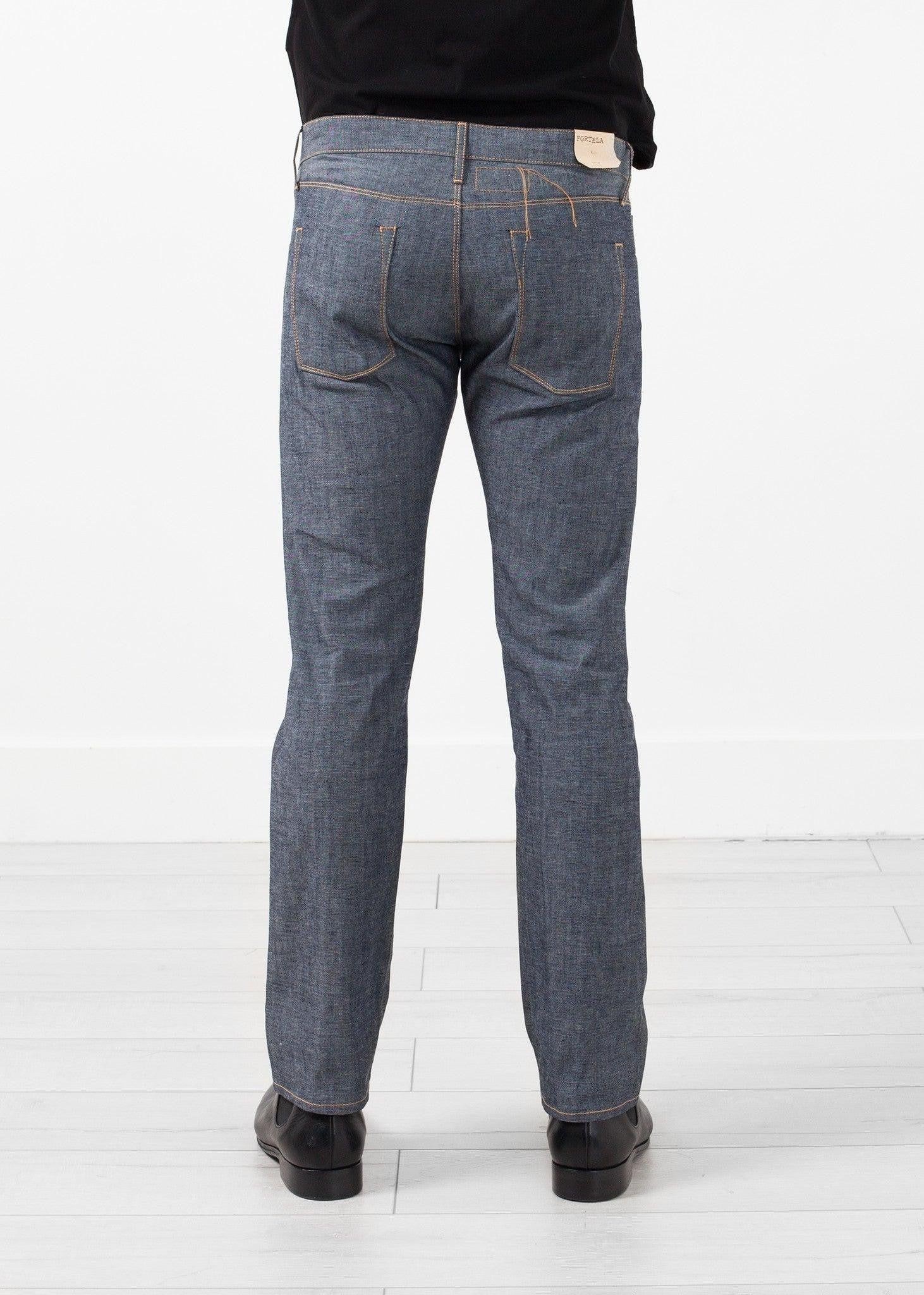 Washed Denim.