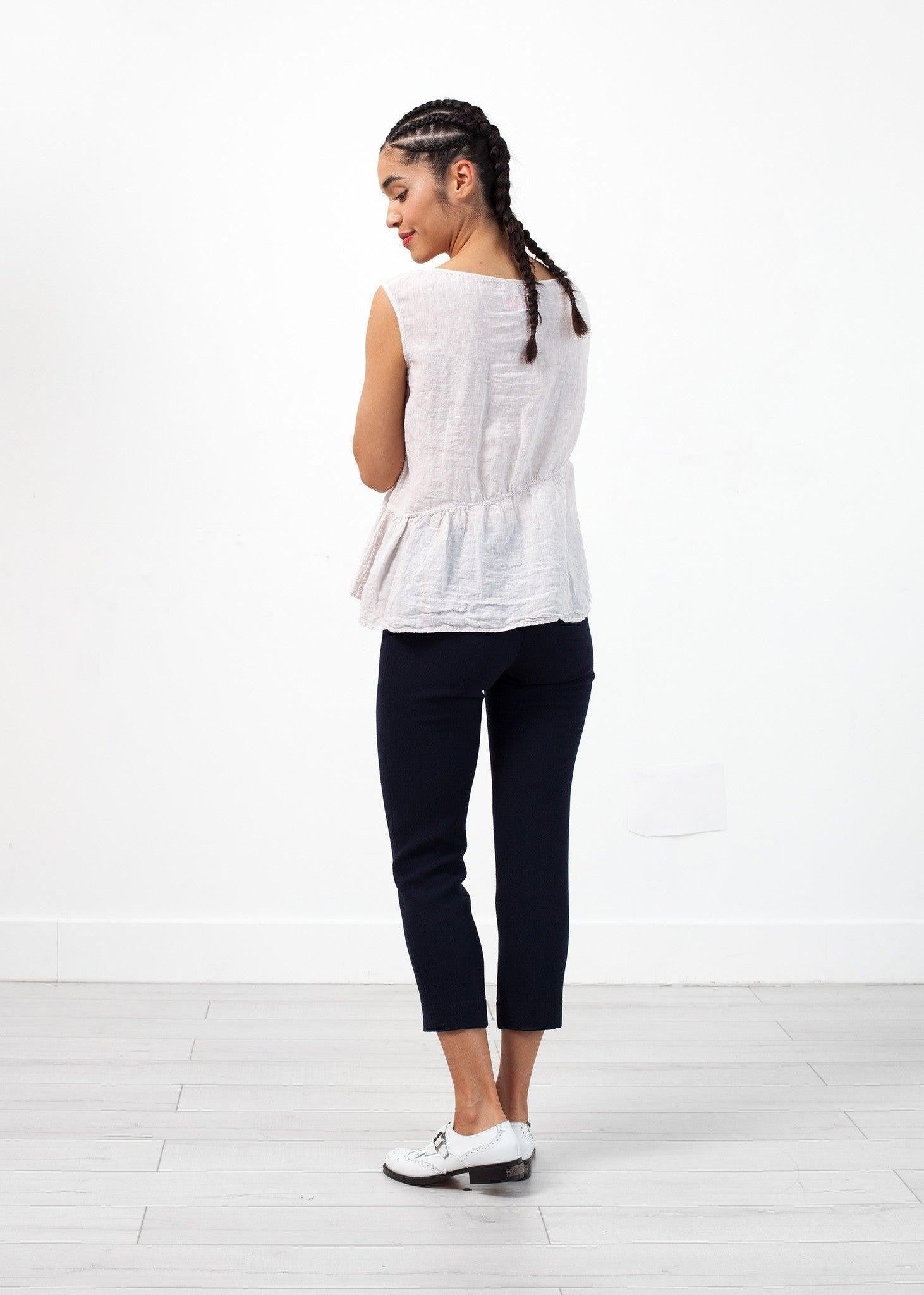 Wool Crepe Pant.