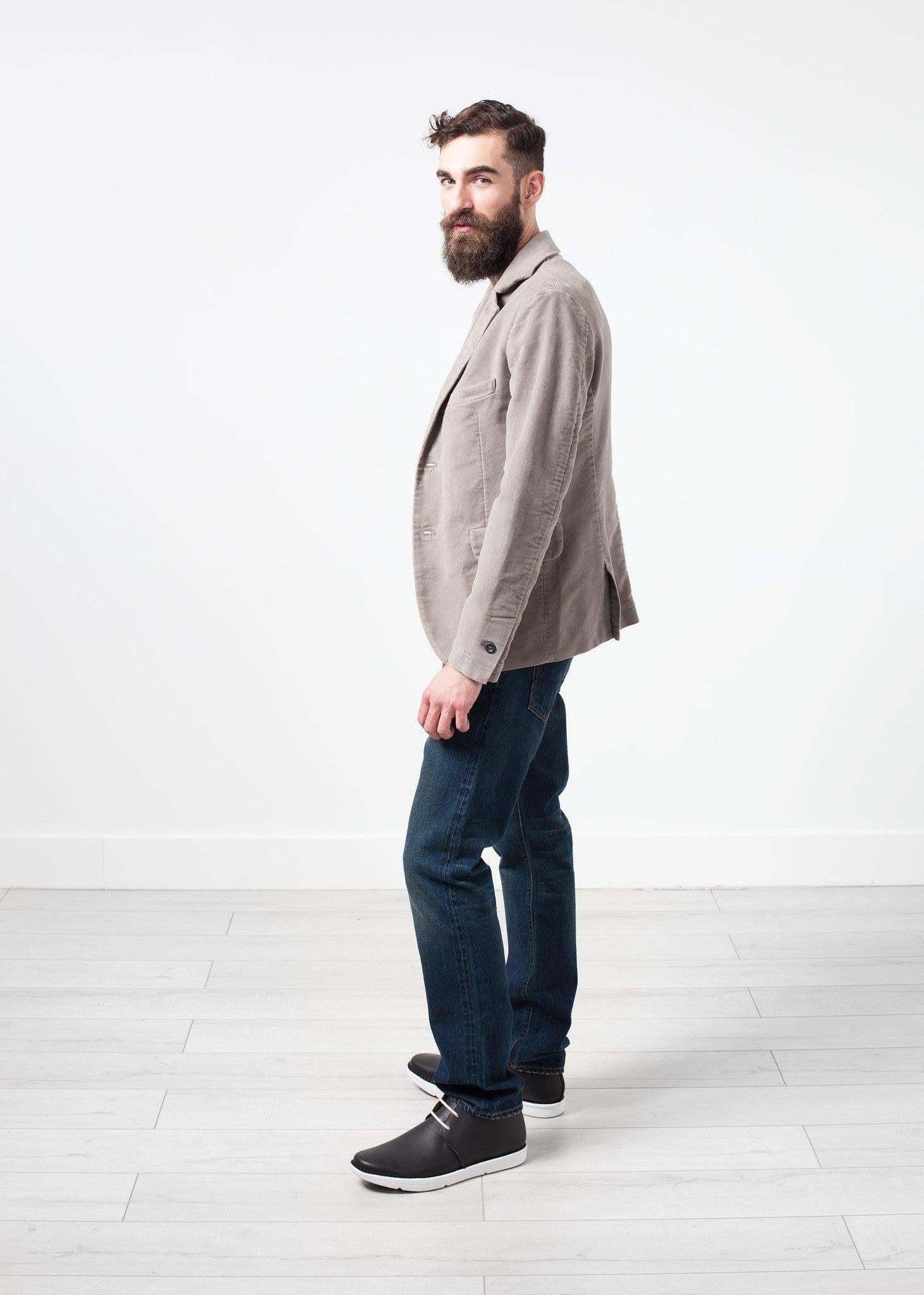 Zepo Brushed Cotton Blazer.